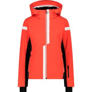 Cmp Zip Hood 32w0246 Jacket Rojo 2XL Mujer