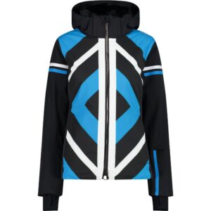 Cmp Zip Hood 32w0256 Jacket Azul,Negro 2XS Mujer