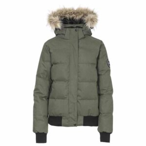 Trespass Kendrick Dlx Down Jacket Verde XL Mujer