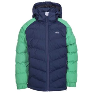 Trespass Sidespin Tp50 Down Jacket Azul 3-4 Years Niño