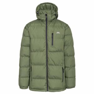 Trespass Clip Padded Down Jacket Verde M Hombre