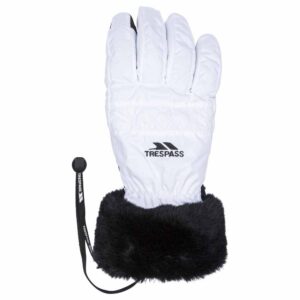 Trespass Yanki Gloves Blanco,Negro L Mujer