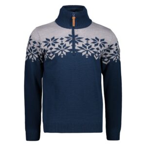 Cmp Knitted Wp 7h87923 Jersey Azul 3XL Hombre