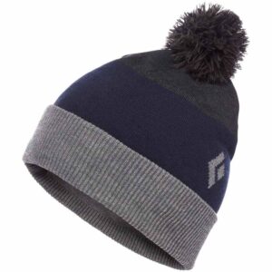 Black Diamond Pom Beanie Gris Hombre