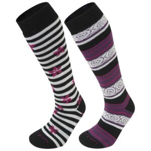 Lorpen T1 Ski/snowboard Merino Socks 2 Pairs Multicolor EU 34-37 Mujer