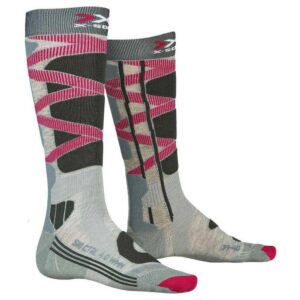 X-socks Ski Control 4.0 Socks Gris EU 41-42 Mujer