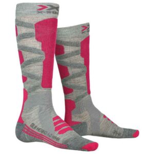 X-socks Ski Silk Merino 4.0 Socks Gris EU 37-38 Mujer