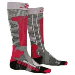 X-socks Ski Rider 4.0 Socks Gris EU 37-38 Mujer