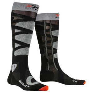 X-socks Ski Control 4.0 Socks Gris EU 35-38 Hombre