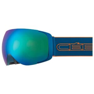 Cebe Exo Ski Goggles Azul Orange Brown Flash Blue/Cat3- Amber Flash Mirror/Cat1