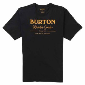 Burton Durable Goods Short Sleeve T-shirt Negro XS Hombre