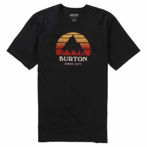 Burton Underhill Short Sleeve T-shirt Negro XS Hombre
