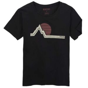 Burton Classic Retro Short Sleeve T-shirt Negro 2XS Mujer