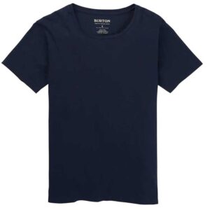 Burton Classic Short Sleeve T-shirt Azul L Mujer
