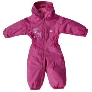 Trespass Dripdrop Rain Suit Lila 7-8 Years Niño