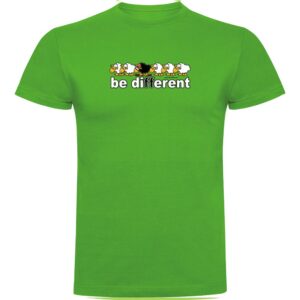 Kruskis Be Different Ski Short Sleeve T-shirt Verde M Hombre