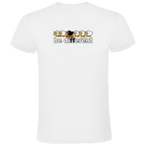 Kruskis Be Different Snowboarding Short Sleeve T-shirt Blanco M Hombre