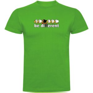 Kruskis Be Different Snowboarding Short Sleeve T-shirt Verde L Hombre