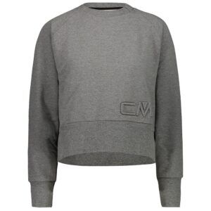 Cmp 39d4646 Sweatshirt Gris XS Mujer