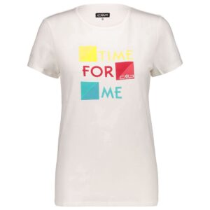 Cmp 39d4906 Short Sleeve T-shirt Blanco S Mujer