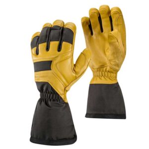 Black Diamond Crew Gloves Amarillo,Negro M Hombre