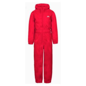 Trespass Button Suit Rojo 18-24 Months Niño