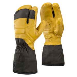 Black Diamond Guide Finger Mittens Amarillo XS Hombre