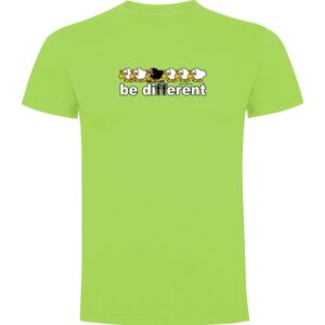 Kruskis Be Different Ski Short Sleeve T-shirt Verde M Hombre