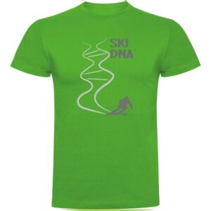 Kruskis Ski Dna Short Sleeve T-shirt Verde 2XL Hombre