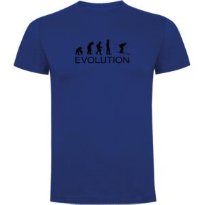 Kruskis Evolution Ski Short Sleeve T-shirt Azul L Hombre