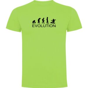 Kruskis Evolution Snowboard Short Sleeve T-shirt Verde 2XL Hombre