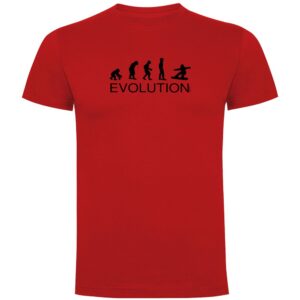 Kruskis Evolution Snowboard Short Sleeve T-shirt Rojo XL Hombre