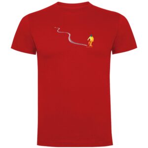 Kruskis Snowboard Track Short Sleeve T-shirt Rojo M Hombre
