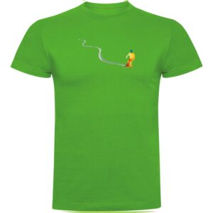Kruskis Snowboard Track Short Sleeve T-shirt Verde M Hombre