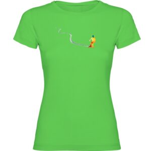Kruskis Snowboard Track Short Sleeve T-shirt Verde XL Mujer