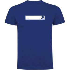 Kruskis Snowboarding Frame Short Sleeve T-shirt Azul M Hombre