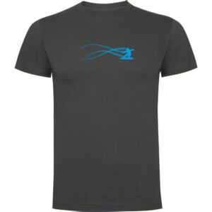 Kruskis Snowboarding Estella Short Sleeve T-shirt Gris 2XL Hombre