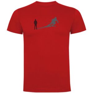 Kruskis Ski Shadow Short Sleeve T-shirt Rojo XL Hombre