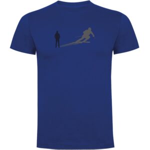 Kruskis Ski Shadow Short Sleeve T-shirt Azul 2XL Hombre
