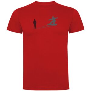 Kruskis Snowboarding Shadow Short Sleeve T-shirt Rojo L Hombre