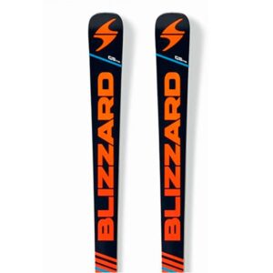 Blizzard Gs Fis Race Dept Flat+plate Alpine Skis Pack Naranja,Negro 193