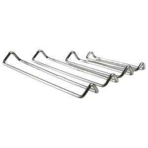 Pomoca Buckle 5 Pairs Different Sizes Plateado