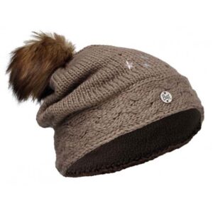 Buff ® Knitted&polar Junior Beanie Marrón  Niño