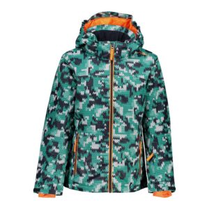 Cmp Snaps Hood 39w2085 Jacket Verde 3 Years Niño