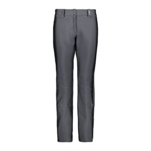 Cmp Long Pant With Inner Gaiter 3m04566m Pants Gris S Mujer