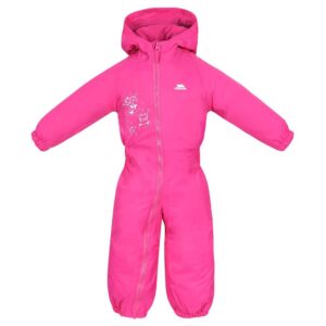 Trespass Dripdrop Babies Rain Suit Rosa 12-18 Months Niño