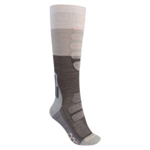 Burton Performance Midweight Socks Blanco,Gris EU 34-38 Mujer