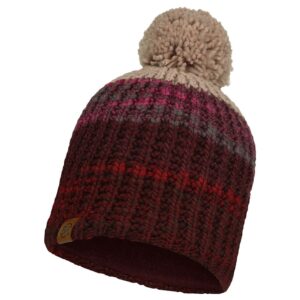 Buff ® Knitted Polar Beanie Beige,Rojo  Hombre