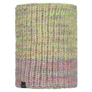 Buff ® Knitted&fleece Neck Gaiter Verde,Rosa Mujer