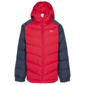 Trespass Sidespin Jacket Rojo 24 Months-3 Years Niño